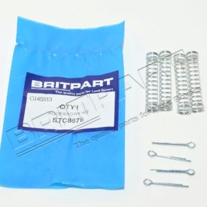 KIT FIXATION PLAQUETTES FREIN (RESSORT & CLIPS, USE WITH RTC5001)